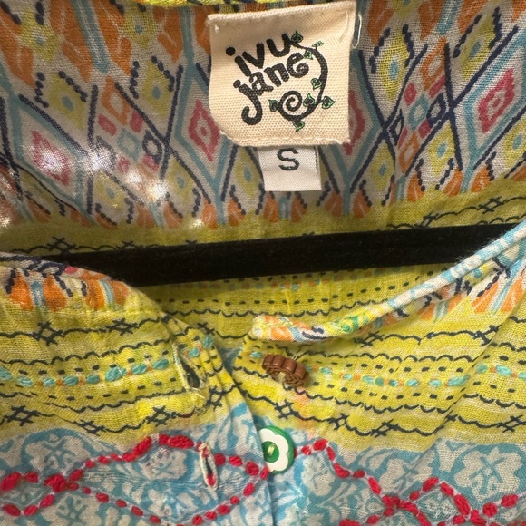 Ivy Jane Multicolor Boho Tank Top - Picture 4 of 4
